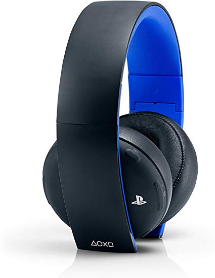PlayStation Gold Wireless Stereo Headset - Jet Black (Certified Refurbished)
