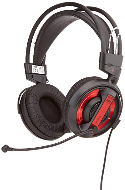 Gaming Headset, E-3LUE headphone COBRA Series EHS956REAA-NY 3.5mm Stereo Over-ear Professional with Microphone
