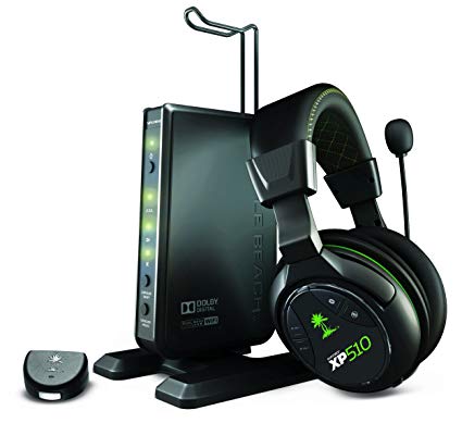 Turtle Beach Ear Force XP510 Premium Wireless Dolby Digital PS4, PS3, Xbox 360 Gaming Headset (Certified Refurbished)