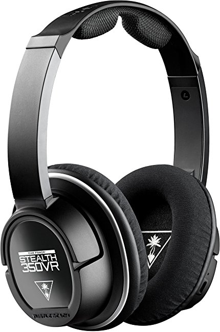 Turtle Beach - Stealth 350VR Amplified Virtual Reality Gaming Headset - Variable Bass Boost - Mic Monitoring - PlayStation VR, HTC Vive, Oculus Rift