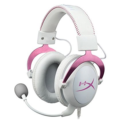 HyperX Cloud II Gaming Headset for PC & PS4 - Pink (KHX-HSCP-PK)