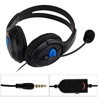 dual big ear Game Stereo Dual Headphones Earphone PC Laptop Gaming Headset with mic microphone for ps4