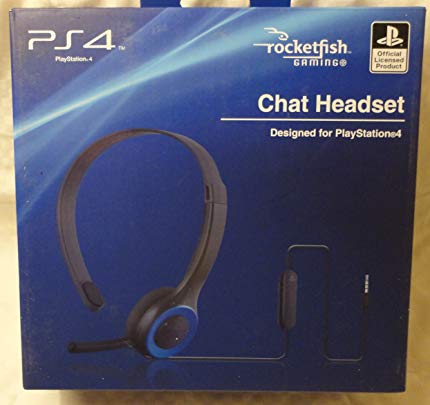 Rocketfish Gaming - Chat Headset for PS4