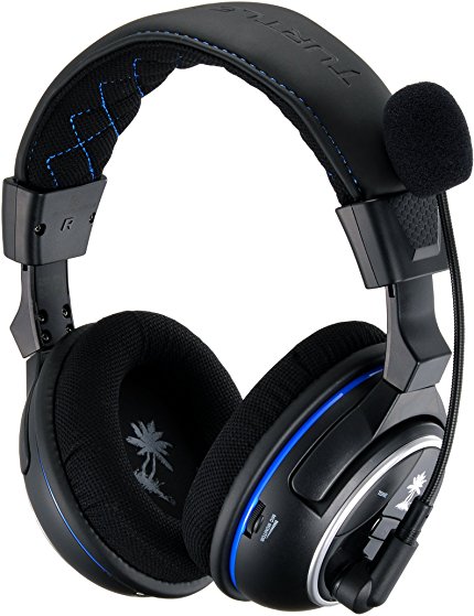 Turtle Beach Ear Force PX4 Premium Wireless Gaming Headset with Dolby Surround Sound and PS4 Talkback Cable for PlayStation 4, PlayStation 3, Xbox 360 and mobile devices