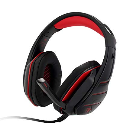 PS4 Headset, PS4 Headphones, PC Gaming Headset with LED light, Over-ear Professinal Gaming Headphones with Mic 3.5mm, Christmas Gifts, Noise Reduction Bass Headsets for PC, Laptops, Tablets.