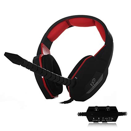 HUHD Multi-Funtion Digital Stereo Gaming Headset with Detachable Microphone