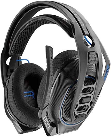 Plantronics Gaming Headset, RIG 800HS Wireless Gaming Headset for PS4, Professional Gaming Headset